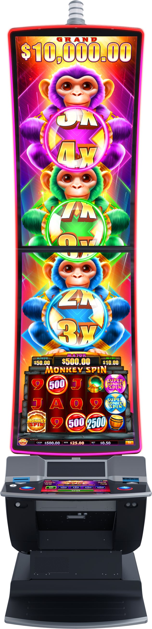 Monkey Spin Cabinet